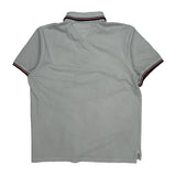 Tommy Hilfiger Slim Fit Polo Shirt - XL Grey Cotton