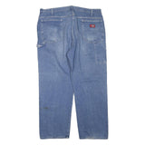 DICKIES Mens Regular Fit Blue Denim Straight Leg Cotton Blend Jeans W40 L30