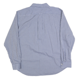 NAUTICA Mens Blue & White Check Shirt XL Wrinkle Resistant Casual Classic Fit