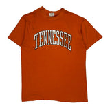 Tennessee The Cotton Exchange Single Stitch T-Shirt - Large Orange Cotton