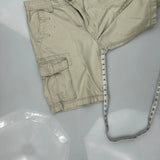 Levis Cargo Shorts - 32W 11L Beige Cotton