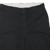 DICKIES Mens Black Cotton Blend Casual Shorts 2XL W40 Workwear Durable