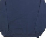 MV SPORT Womens Navy Marian Knights Crew Neck L Cotton Blend Sweatshirt