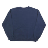 MV SPORT Womens Navy Marian Knights Crew Neck L Cotton Blend Sweatshirt