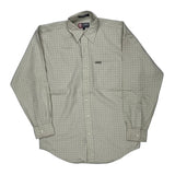 Chaps Ralph Lauren Checked Shirt - Medium Beige Polyester