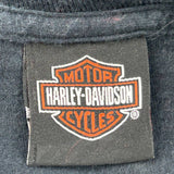 Kosco H-D Harley Davidson Graphic T-Shirt - Large Black Cotton