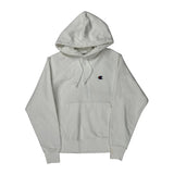Reverse Weave Champion Hoodie - Small White Cotton