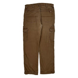 Dickies Cargo Pants - 34W 34L Brown Cotton
