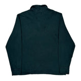 Polo By Ralph Lauren 1/4 Zip - Large Green Cotton