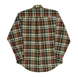 Nautica Checked Shirt - Medium Multicoloured Cotton