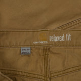 Carhartt Carpenter Trousers - 32W 30L Brown Cotton