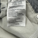 Dickies Double Knee Carpenter Trousers - 34W 32L Grey Cotton