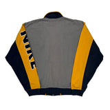 Nike Spellout Track Jacket - Medium Gray Polyester