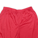 STARTER Mens Red Casual Polyester Mesh Shorts XL W34 Sports Activewear