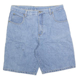 MCORVIS Mens Denim Blue Casual Shorts M W34 Cotton Blend Classic Fit