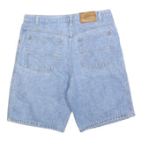 MCORVIS Mens Denim Blue Casual Shorts M W34 Cotton Blend Classic Fit