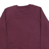 CHAMPION Mens Maroon Sweatshirt Crew Neck M Cotton Blend Pullover