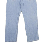 CARHARTT Mens Jeans Blue Relaxed Straight Denim Light W38 L30 Relaxed Fit Zip