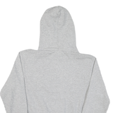 CHAMPION Mens Grey Dominican Pullover Hoodie S Cotton Blend Casual Drawstring