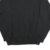 CORPORAID Mens Black London England Crew Neck XL Embroidered Sweatshirt