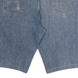 WRANGLER Mens Denim Blue Shorts XL W40 Classic Fit Cotton Casual Summer