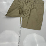 Nautica Chino Shorts - 33W 6L Khaki Cotton