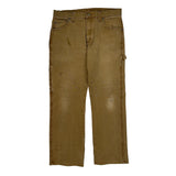 Dickies Carpenter Pants - 34W 31L Brown Cotton