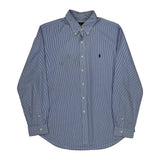 Ralph Lauren Striped Shirt - XL Blue Cotton