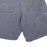 CARHARTT Mens Shorts Blue Casual Cotton Blend M W32 Workwear Durable