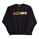 Pittsburgh Steelers NFL Sweatshirt - 2XL Black Cotton Blend