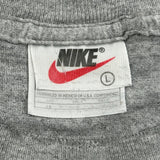 Vintage Nike T-Shirt - Large Grey Cotton