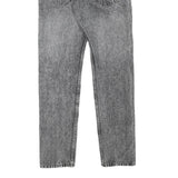 LEVI'S Mens Slim Grey Denim Slim Fit Jeans W27 L28 Iconic Classic Cotton Blend