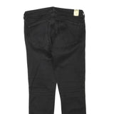 REPLAY Womens Black Regular Skinny Denim Medium W30 L27 Zip Closure Jeans