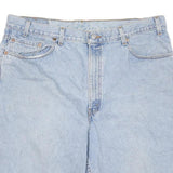 LEVI'S Mens Denim Shorts Light Blue XL W40 Casual Cotton Classic Fit