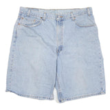 LEVI'S Mens Denim Shorts Light Blue XL W40 Casual Cotton Classic Fit