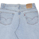 LEVI'S Mens Denim Shorts Light Blue XL W40 Casual Cotton Classic Fit