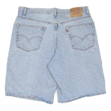 LEVI'S Mens Denim Shorts Light Blue XL W40 Casual Cotton Classic Fit