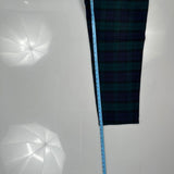 Polo By Ralph Lauren Checked Pants - 34W 29L Blue Cotton