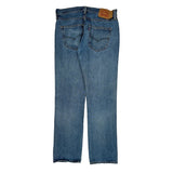 Levis 501 Jeans - 33W 30L Blue Cotton
