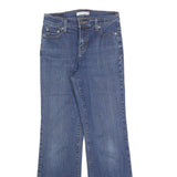 LEVI'S 512 Womens Slim Bootcut Denim Dark W26 L30 Stylish Cotton Blend Zip Jeans