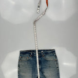 Levis 517 Boot Cut Jeans - 33W 30L Blue Cotton