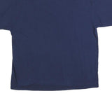 MAJESTIC Mens Navy Blue Mariners Graphic T-Shirt 2XL Short Sleeve Crew Neck