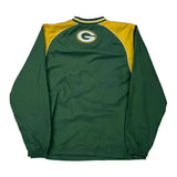 Packers Nfl Football Windbreaker - Large Yellow Polyester