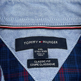 Tommy Hilfiger Checked Shirt - 2XL Blue Cotton