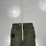 Carhartt Cargo Trousers - 31W 29L Green Cotton