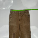 Carhartt Carpenter Trousers - 31W 32L Brown Cotton