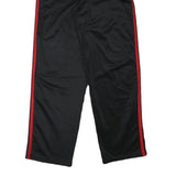 STARTER Womens Joggers Black & Red Slim Tapered S W24 L27 Sportswear Track Pants