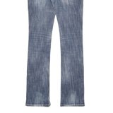 LEE Womens Jeans Blue Slim Straight Denim Medium W30 L34 Classic Fit Zip Closure
