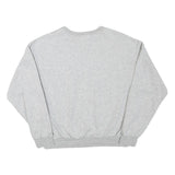 PUMA Mens Grey Cotton Blend Crew Neck Sweatshirt M Casual Sportswear