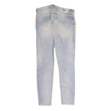 DIESEL Womens Slim Light Blue Denim Jeans W30 L27 Stylish Zip Closure